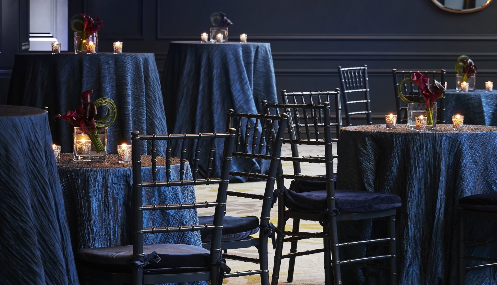 The interior of Park Room venue at Park Lane New York.