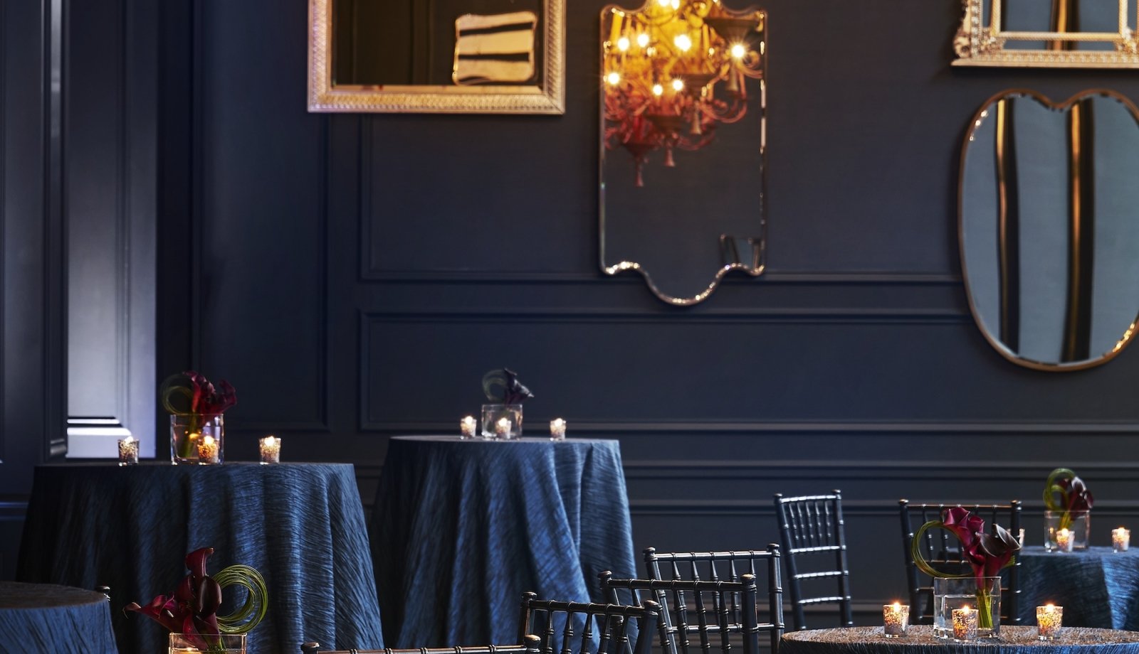 The interior of Park Room venue at Park Lane New York.