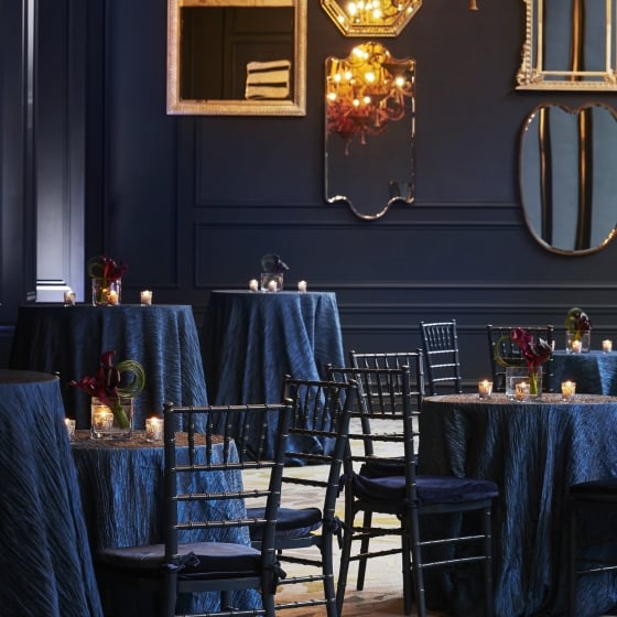 The interior of Park Room venue at Park Lane New York.