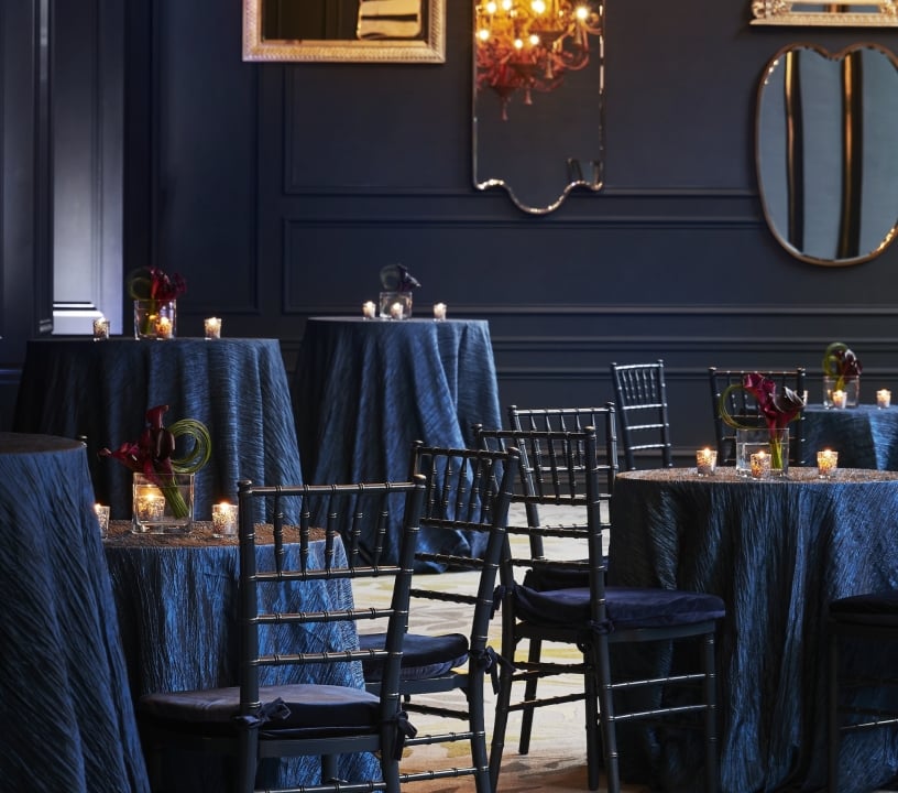 The interior of Park Room venue at Park Lane New York.