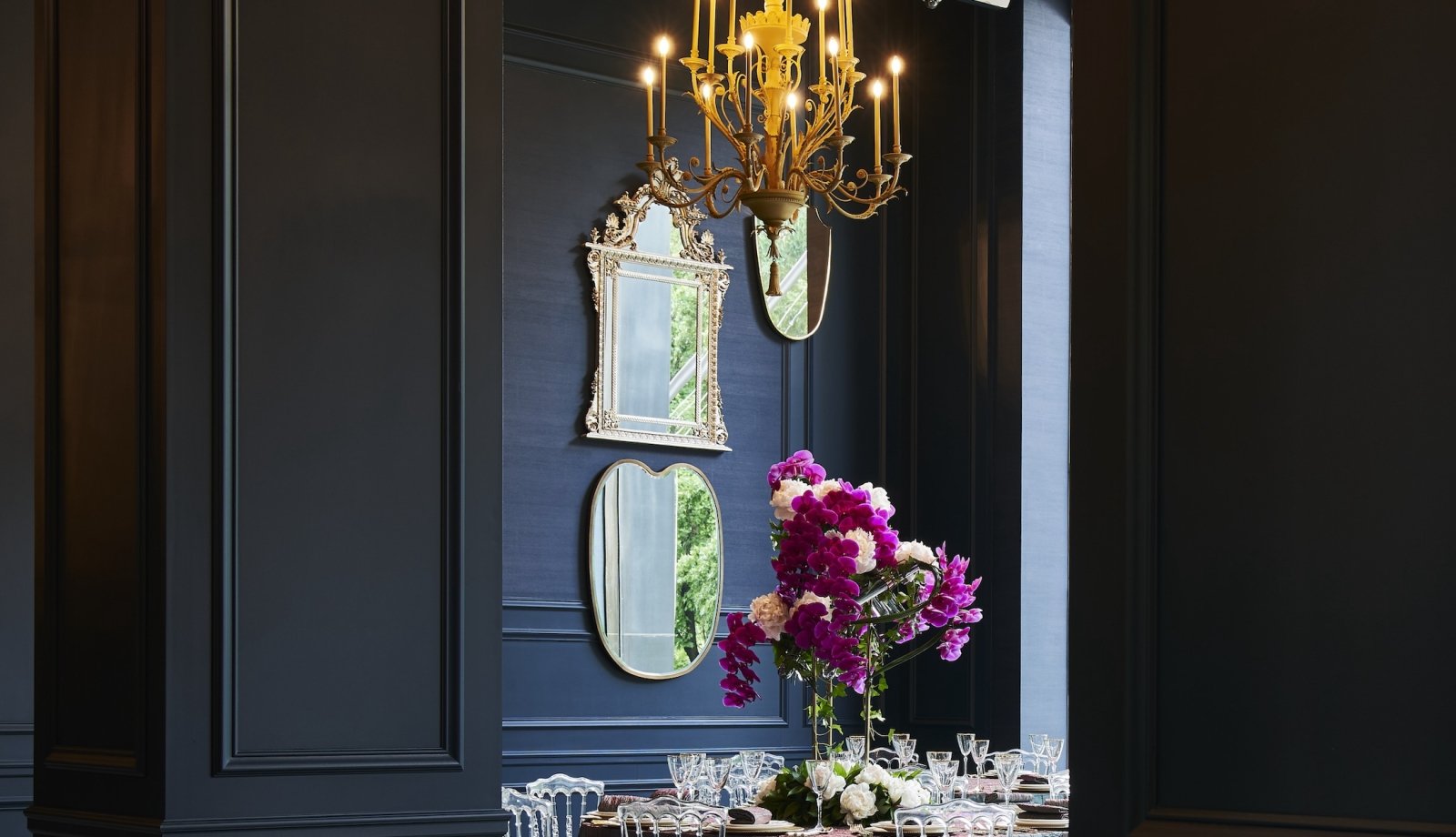 The interior of Park Room venue at Park Lane New York.