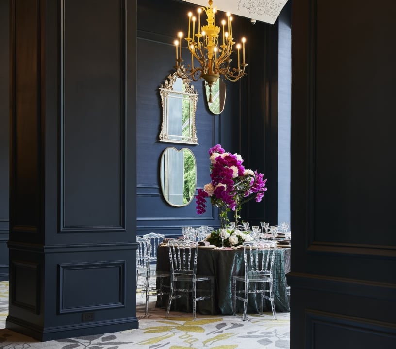 The interior of Park Room venue at Park Lane New York.