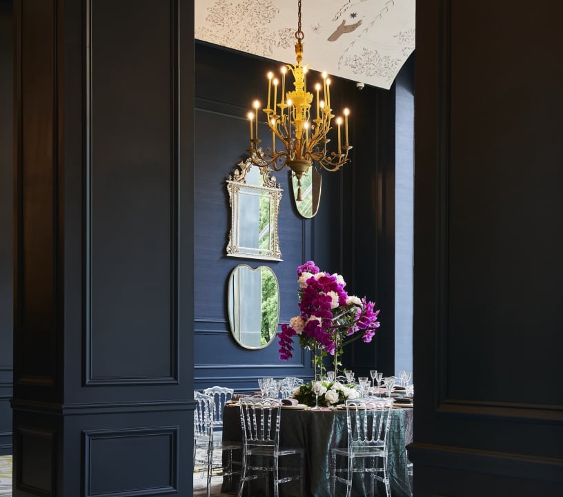 The interior of Park Room venue at Park Lane New York.